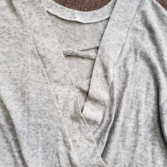 Criss Cross Pullover Sweater - Picture 2 of 4